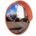 Traffic Mirrors with Hoods