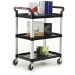 Proplaz Shelf Trolley - 3 Shelves - L.990 W.515 H.1010
