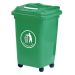Wheeled Bin - 50 Litre - L.420 W.470 H.650 - Green