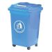Wheeled Bin - 50 Litre - L.420 W.470 H.650 - Blue