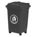 Wheeled Bin - 50 Litre - L.420 W.470 H.650 - Dark Grey