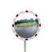 Circular Traffic Mirrors with Reflective Edges - 600mm dia. approx 15 metre visibility distance