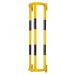 TRAFFIC-LINE External Pipe Protectors - Wall Mounted 1,500 x 350 x 300mm - Yellow/Black