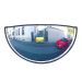 Half Hemisphere Mirrors