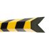 TRAFFIC-LINE Edge Protection - TRAPEZE 40/40 - Magnetic 1,000mm Lengths - Yellow/Black