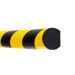 TRAFFIC-LINE SURFACE PROTECTION SEMI-CIRCULAR 32/40/32 YELLOW/BLACK - Magnetic