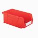 Rhino Tuff Plastic Bin 106mm Wide x 187mm Deep x 76mm High - Red