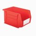 Rhino Tuff Plastic Bin 140mm Wide x 205mm Deep x 127mm High - Red