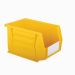 Rhino Tuff Plastic Bin 140mm Wide x 205mm Deep x 127mm High - Yellow