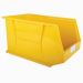 Rhino Tuff Plastic Bin 280mm Wide x 457mm Deep x 254mm High - Yellow