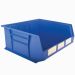 Rhino Tuff Plastic Bin 415mm Wide x 375mm Deep x 179mm High - Blue