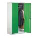 Clothing Cupboard - 1 Shelf - Green Doors - 1800.1200.460