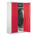 Clothing Cupboard - 1 Shelf - Red Doors - 1800.1200.460