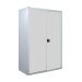 Workplace Cupboard - Light Grey Doors - 3 Shelves - 1800.1200.460