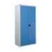 Workplace Cupboard - Light Blue Doors - 3 Shelves - 1800.900.460
