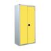 Workplace Cupboard - Yellow Doors - 3 Shelves - 1800.900.610
