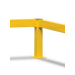Lift Out Rail Barrier - Lift Out Single Rail - Corner Post - H.500 W.80 D.80