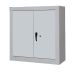 Security Cupboard - Light Grey Doors - 2 Shelves - 1200.1200.460