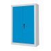 Security Cupboard - Light Blue Doors - 3 Shelves - 1800.1200.460