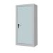 Security Cupboard - Light Grey Doors - 3 Shelves - 1800.900.460
