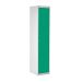 Laptop & Tablet Storage Locker - 15 Compartments, 1 Door - Green Doors - H.1800 W.380 D.450