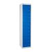 Flat Garment Locker - 12 Compartments - Dark Blue Doors - H.1800 W.380 D.450