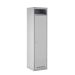 Garment Disposal Locker - Light Grey Doors - H.1800 W.380 D.450