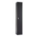 Office Locker - H.1800 W.300 D.450mm - 1 Compartment - Cam Lock - Black Carcass & Doors