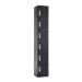 Office Locker - H.1800 W.300 D.450mm - 6 Compartment - Digital Keypad Lock - Black Carcass & Doors