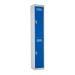 PPE Locker - 2 Compartments - H.1800 W.300 D.300
