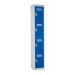 PPE Locker - 4 Compartments - H.1800 W.300 D.300