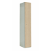 Timber Door Locker - 1 Compartment - Light Springfield Oak (Plain) - H.1800 W.380 D.380