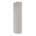 Timber Door Locker - 2 Compartment - Oyster Urban Oak (Plain) - H.1800 W.300 D.450