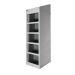 Mailroom Locker - 5 Compartment - Light Grey without Doors