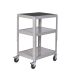 Adjustable Height Trolley - L.610 W.460 - 150KG Load Capacity - Grey
