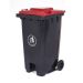 Pedal Wheeled Bin - 1000Hx750Wx590Lmm - 240 Litres - Red