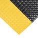 ORTHOMAT Premium Bubble Black with yellow borders 0.6m x 0.9m 