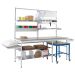 Pack Tek Dual Workbench Kit 2 - H.840-1100 W.1800 D.750 - Laminate Worktop