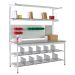 Pack Tek Individual Workbench Kit 4 - H.840-1100 W.1200 D.750 - Laminate Worktop