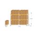 Pallet Racking Kit 5 - 2 Bay Run 4000mm High x 5742mm Wide x 1100mm Deep c/w 2 Beam Levels (stores 18no. 800mm x 1200mm Pallets)