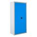 Perforated Tool Cupboards - Light Blue Doors - 1800.900.460