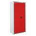 Wall Mounted Perforated Tool Cupboards - Red Doors - 570.820.255
