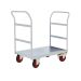 Platform Truck - Twin Handle - Open End - Light Grey - H.1050 W.600 D.900