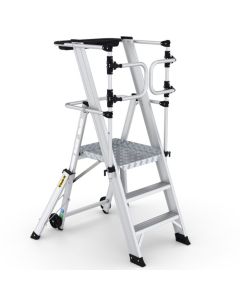 Climb-It® Large Platform Folding Steps with Safety Gates