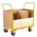 3 and a Half Sided Trucks - Yellow - Plywood Sides - H.830 W.600 D.900
